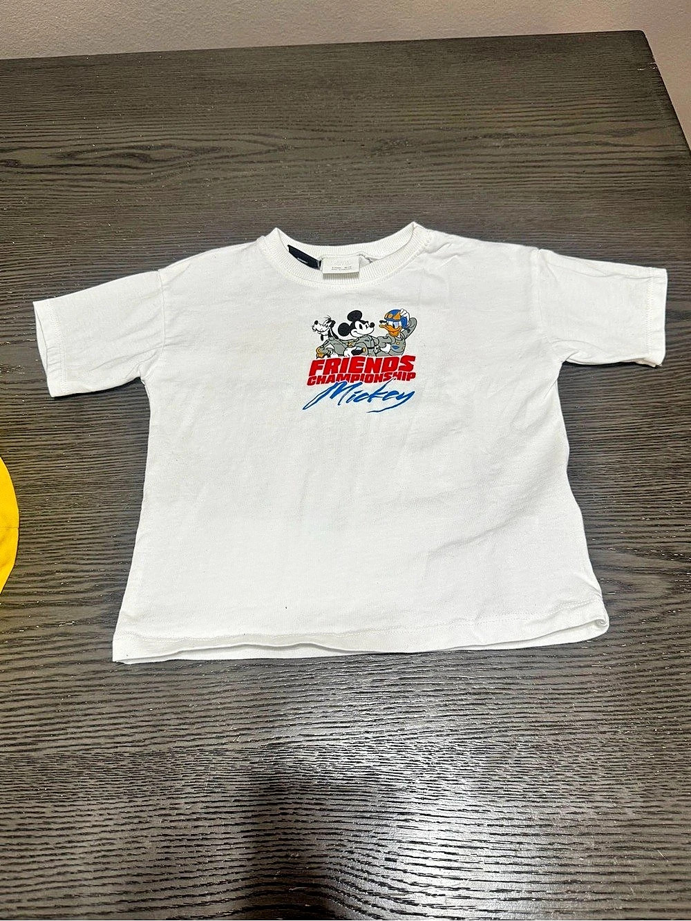 Disney Friends Championship Mickey Tee Size 2T